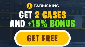 Farmskins partner offer with promo code CSLab